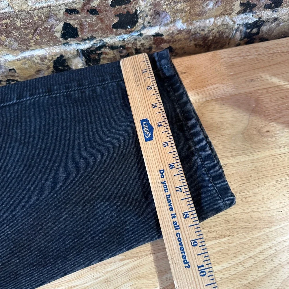 Levis 550 Black Red Tab Relaxed Tapered Mens Jeans 36x30